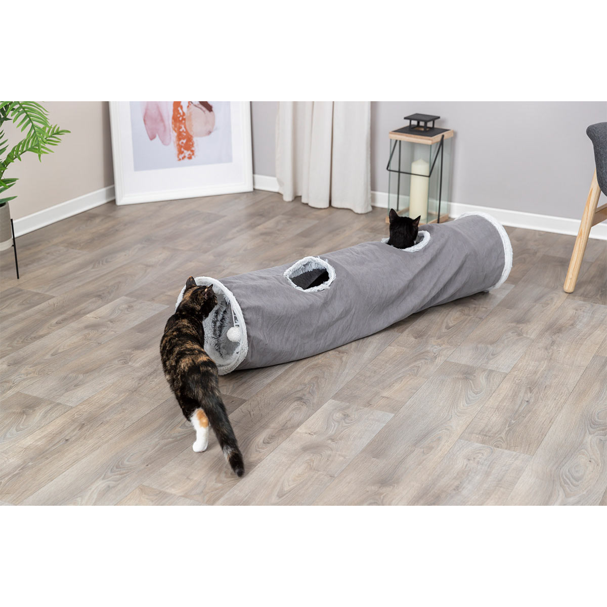 Trixie Spieltunnel Harvey grau ø 27 × 116 cm kaufen