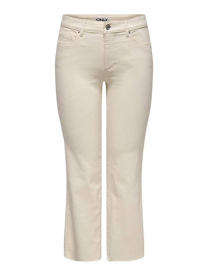 ONLY Jeans - Flared fit - in Beige günstig kaufen