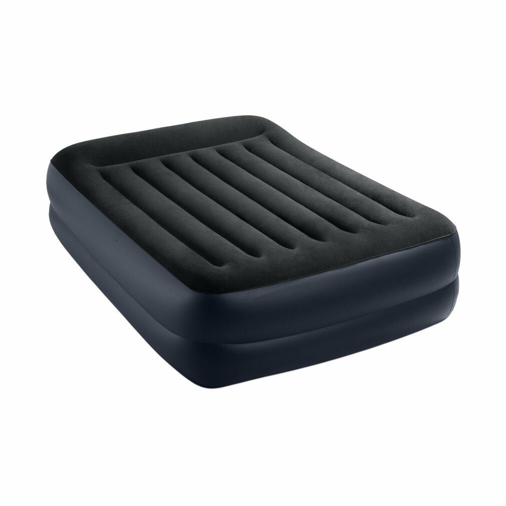 Intex Luftbett Intex Pillow Luftbett Queen 152x203x42 cm