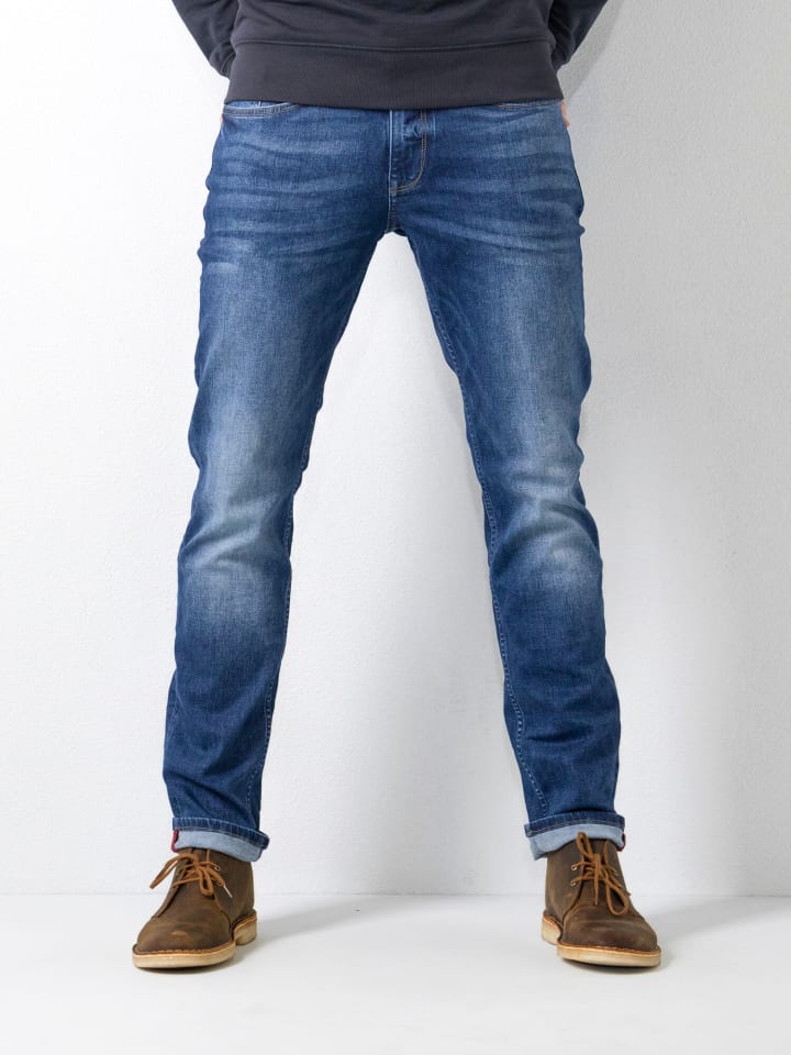 Petrol Industries Regular Tapered Fit Jeans Russel in Blau günstig kaufen