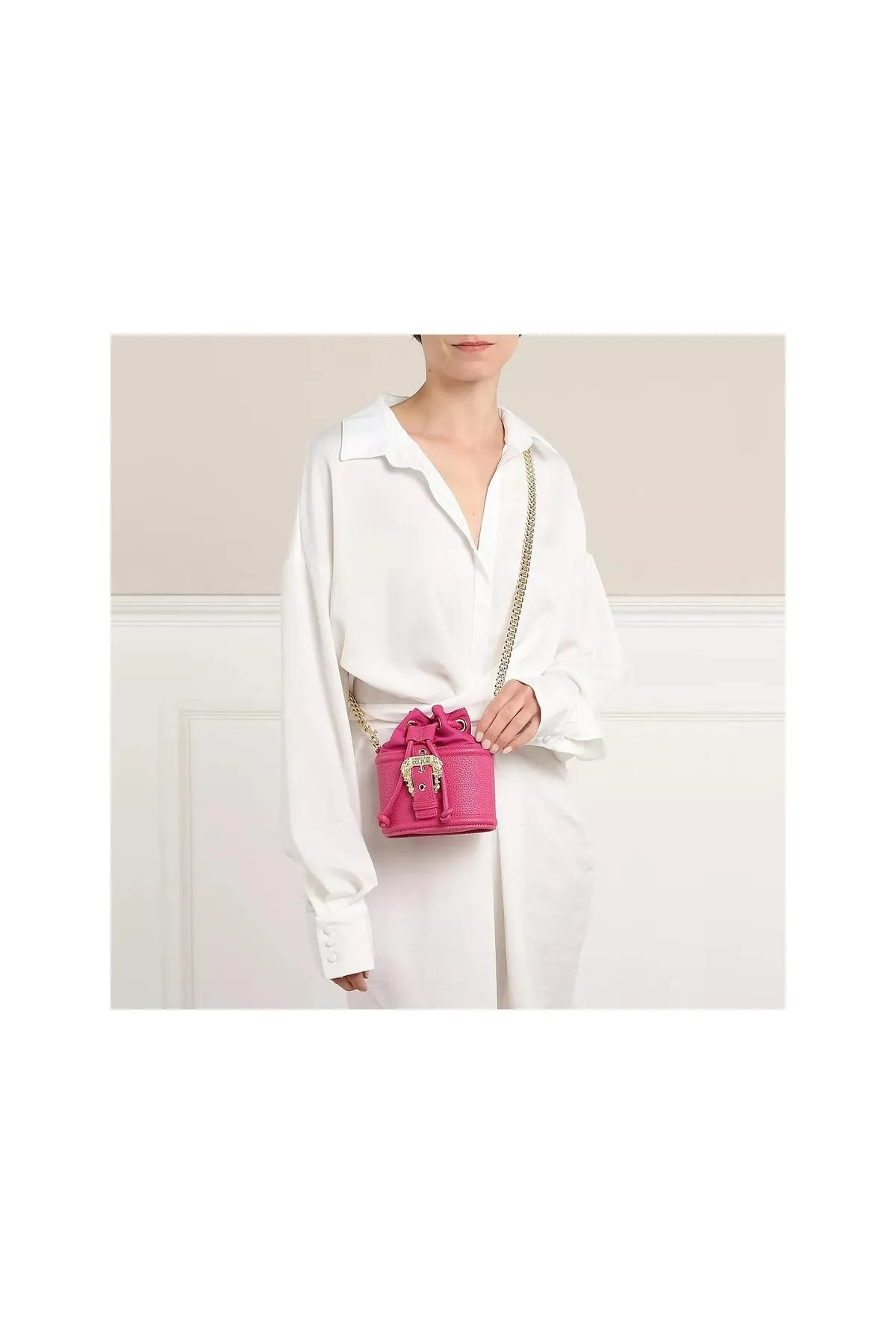 Versace  Handtasche - Rosa - Strukturiert