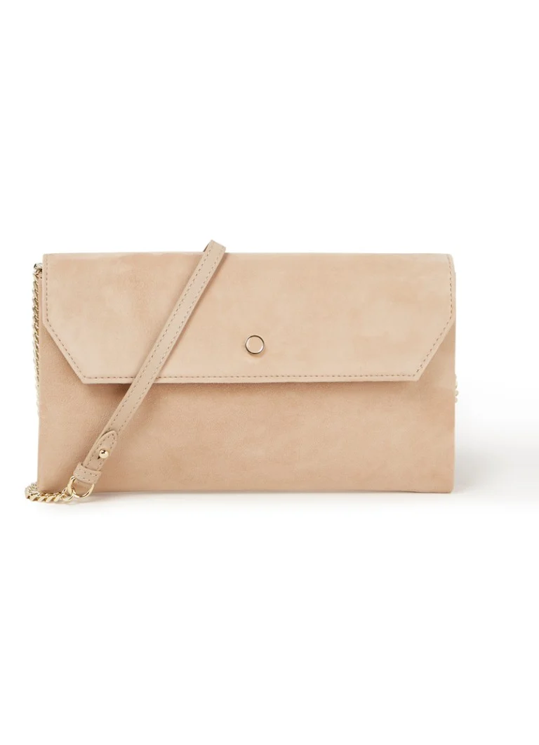 LKBennett Dora suede crossbody bag
