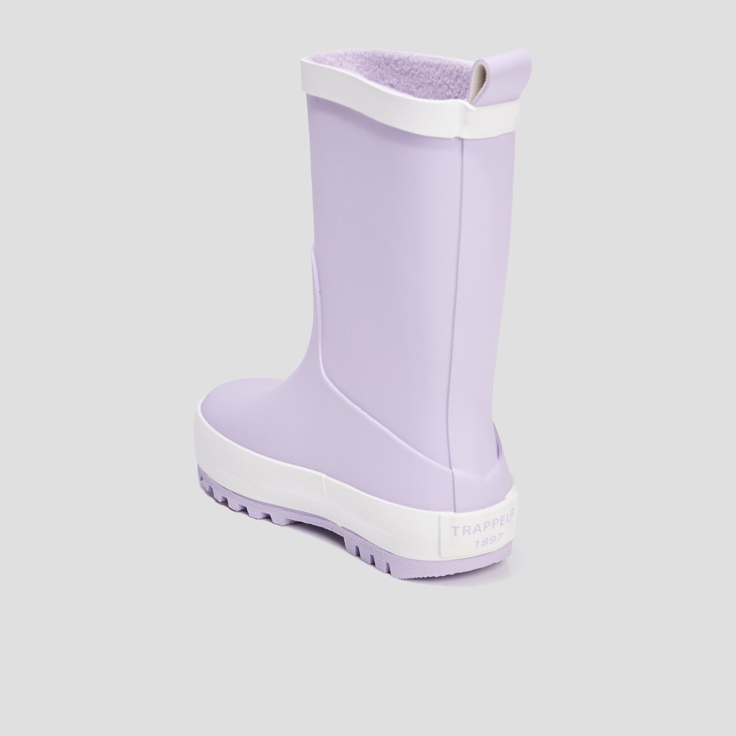 Bottes de pluie Trappeur parme fille | La Halle