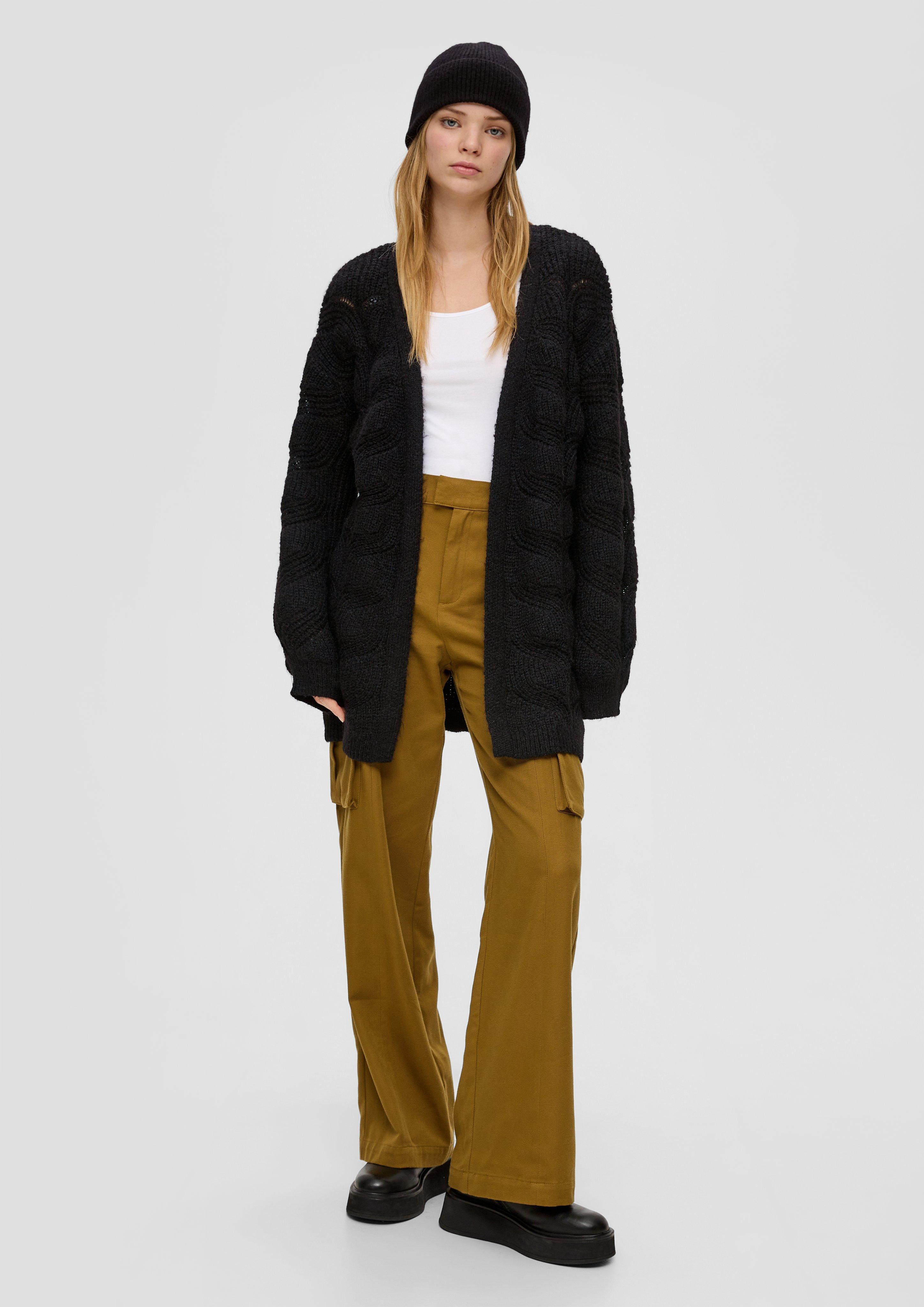 Strick-Cardigan mit Zopfmuster  2151228-9999