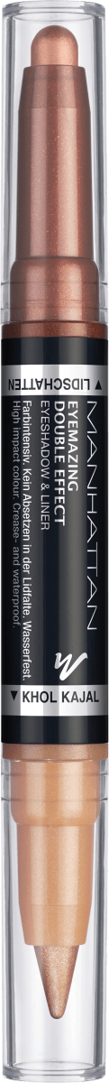 Lidschatten Eyemazing Double Effect & Kohl Kajal 003 Bohemian Bronze, 1,6 g