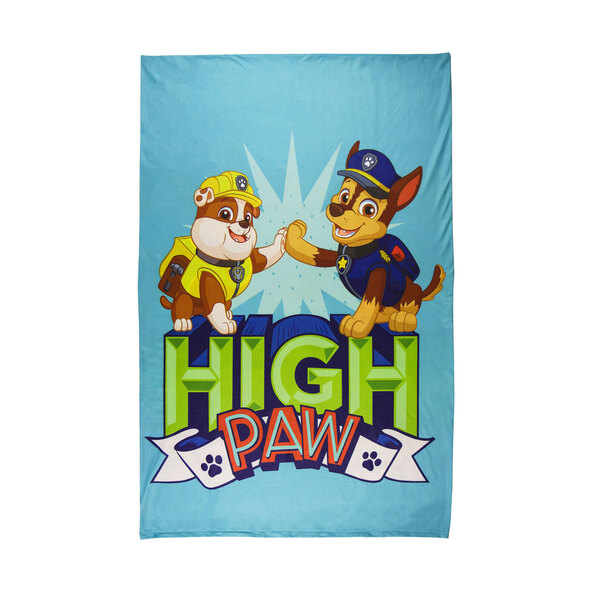 Kinder-Fleece-Bettwäsche Paw Patrol, 135 x 200 cm