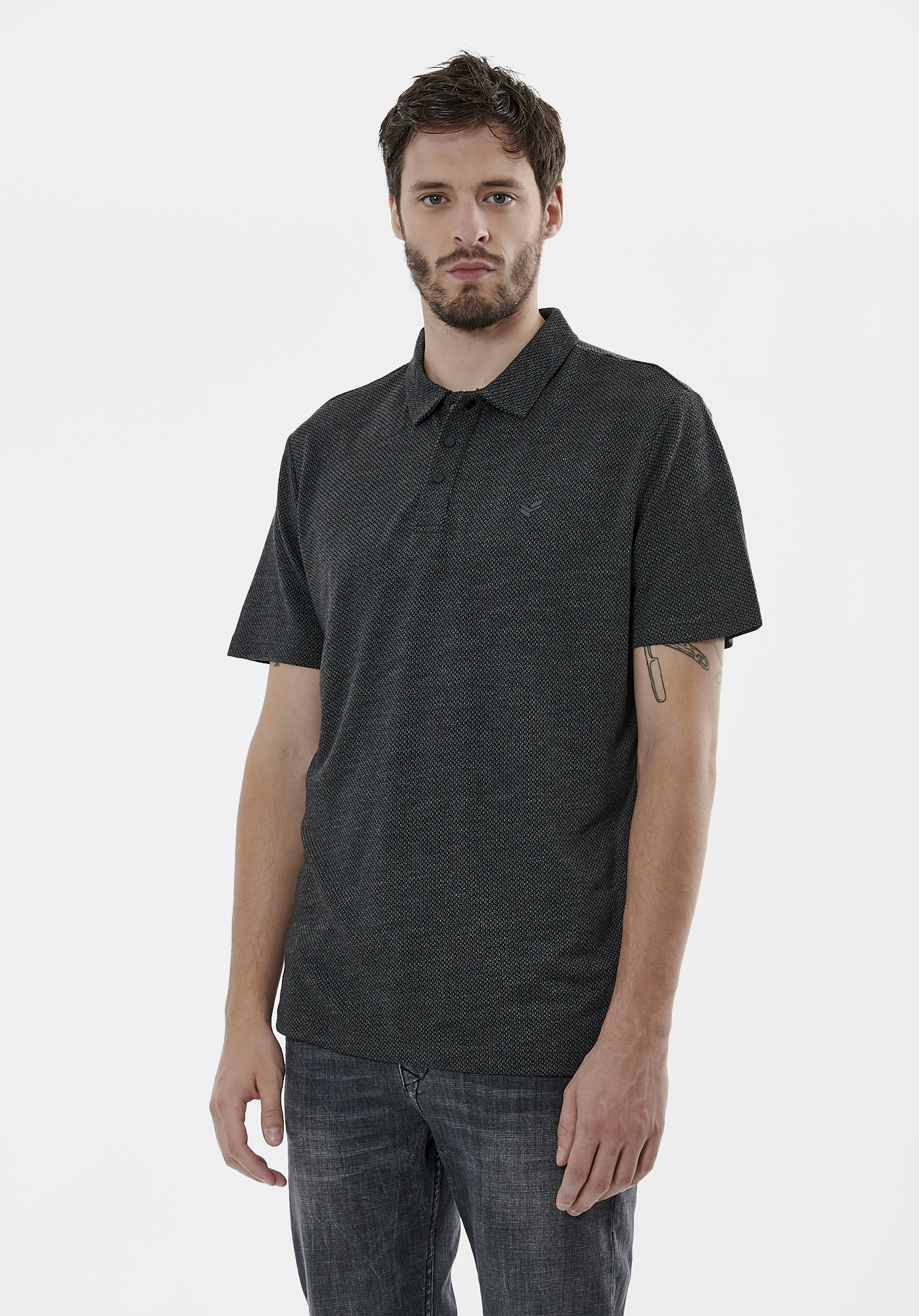 TOBIA  Polo noir homme