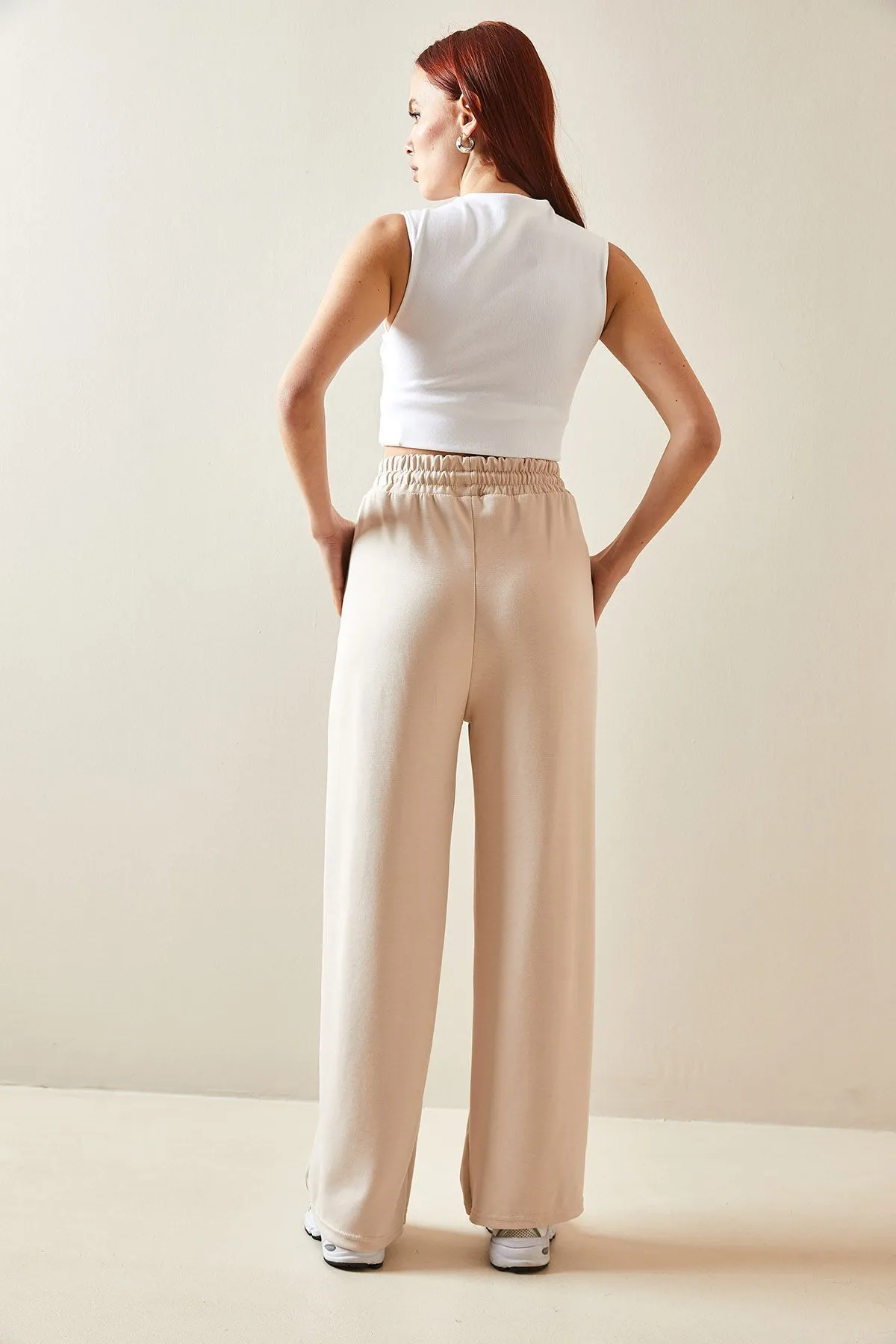 XHAN  Jogginghose - Beige - Slim