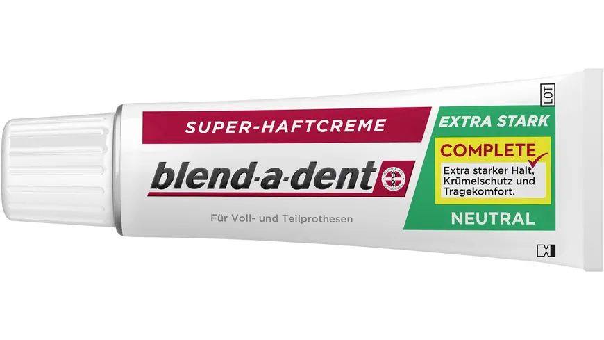 Blend-A-Dent Haftcreme Complete extra stark -neutral- 47g 47 g