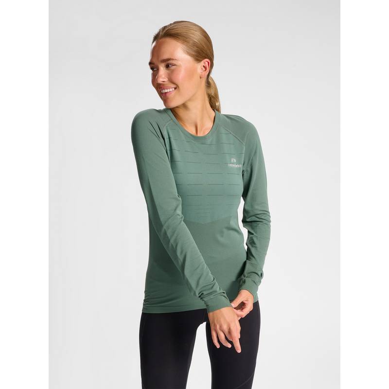 Newline nwlPACE LS SEAMLESS WOMAN T-Shirt Damen