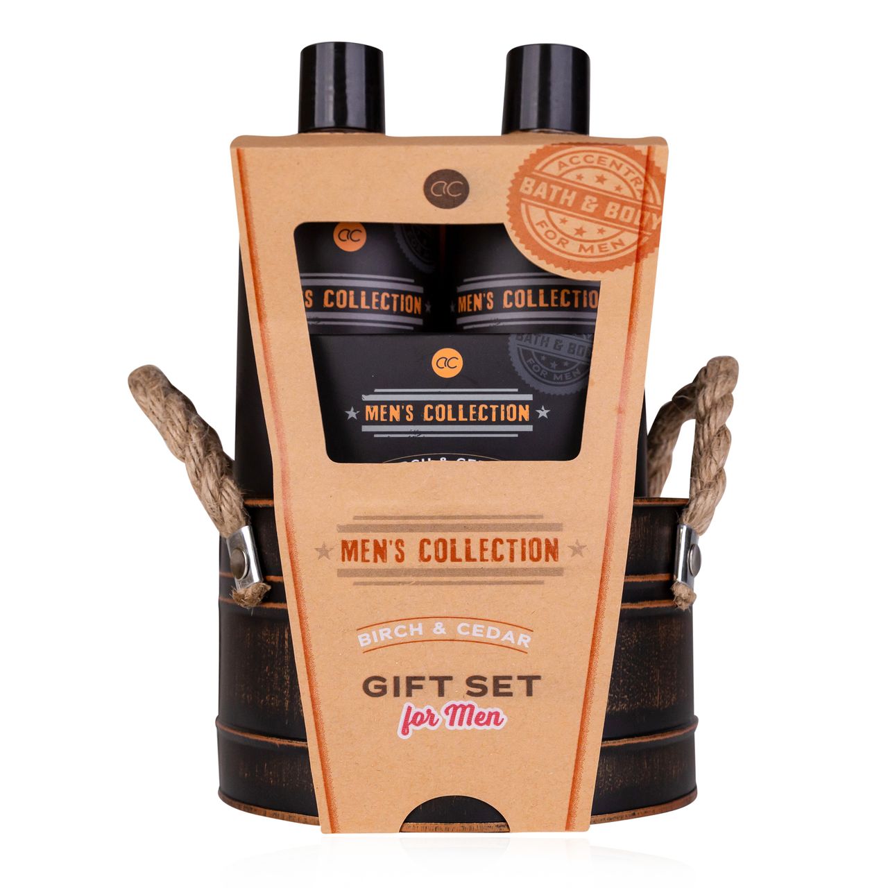 accentra Geschenkset MEN'S COLLECTION in Blecheimer