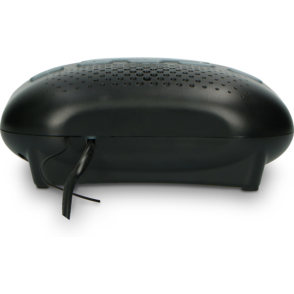 ICR-210 Black - Radiowecker mit UKW-Radio, schwarz