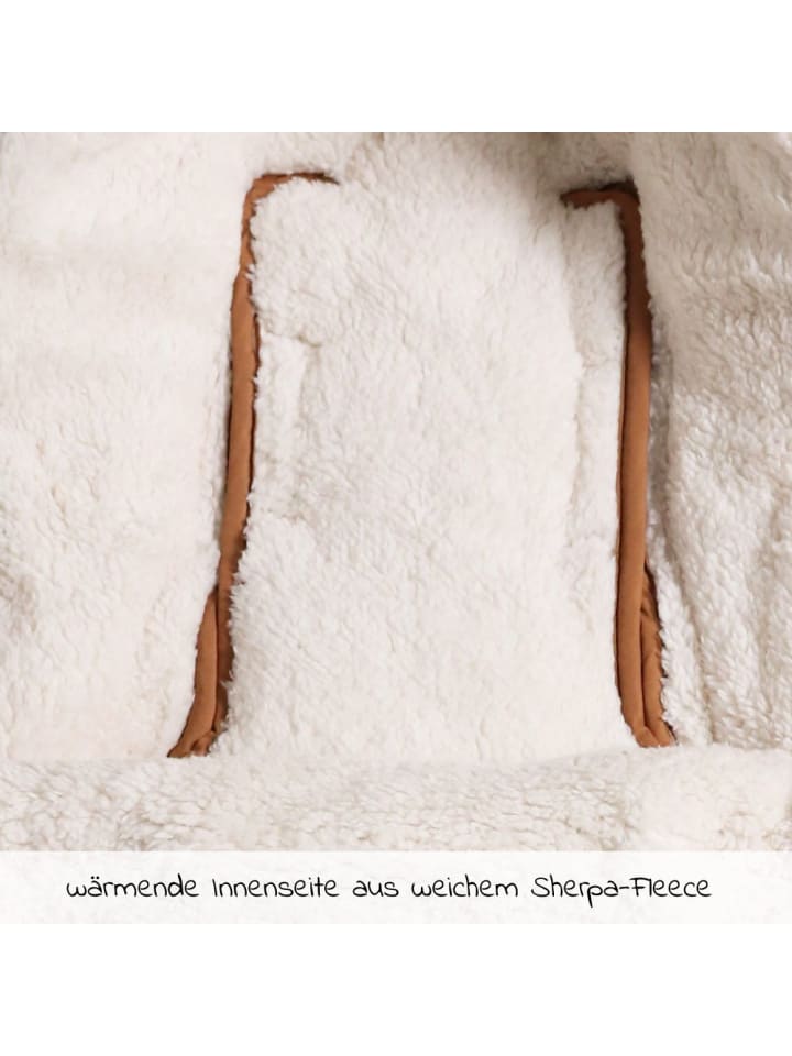 Kaiser Fleece-Fußsack Hoody 2.0 für Babyschale und Babywanne in braun günstig kaufen onesize