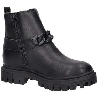 Tom Tailor Stiefelette in schwarz