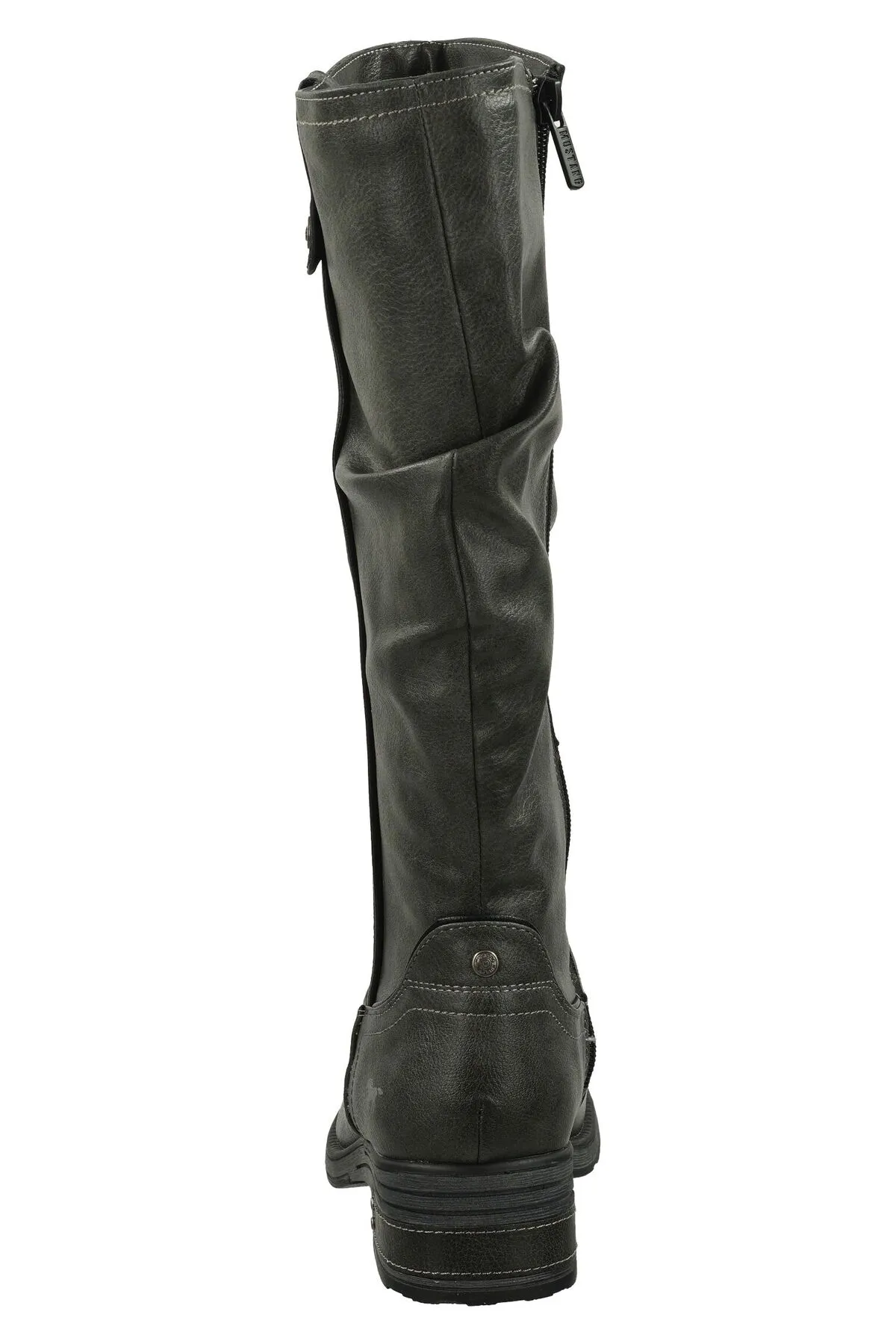 Mustang  Stiefel - Grau - Blockabsatz