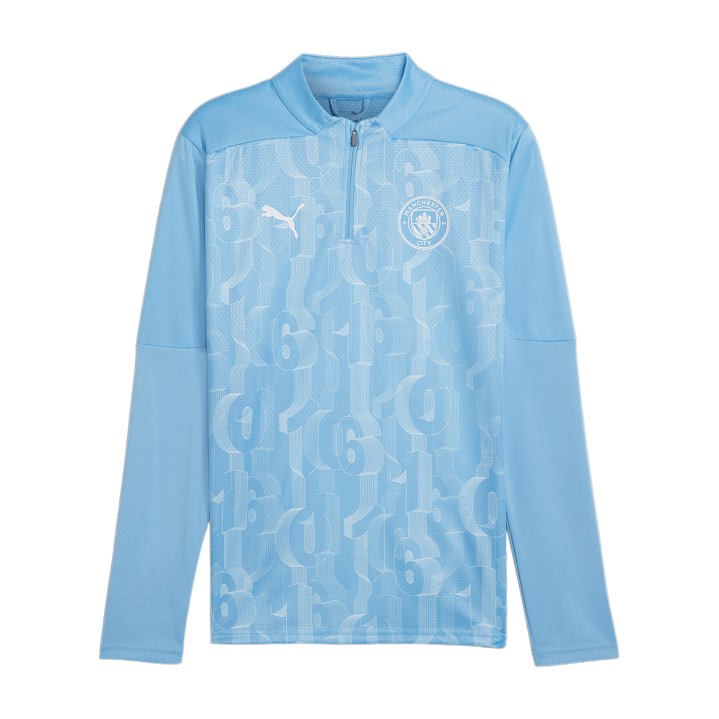 PUMA Manchester City Prematch Sweatshirt 2024/2025 Blau F21