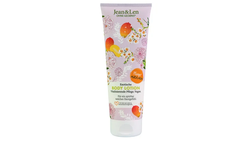 Jean&Len Exotische Bodylotion Mango & Avocado 250 ml