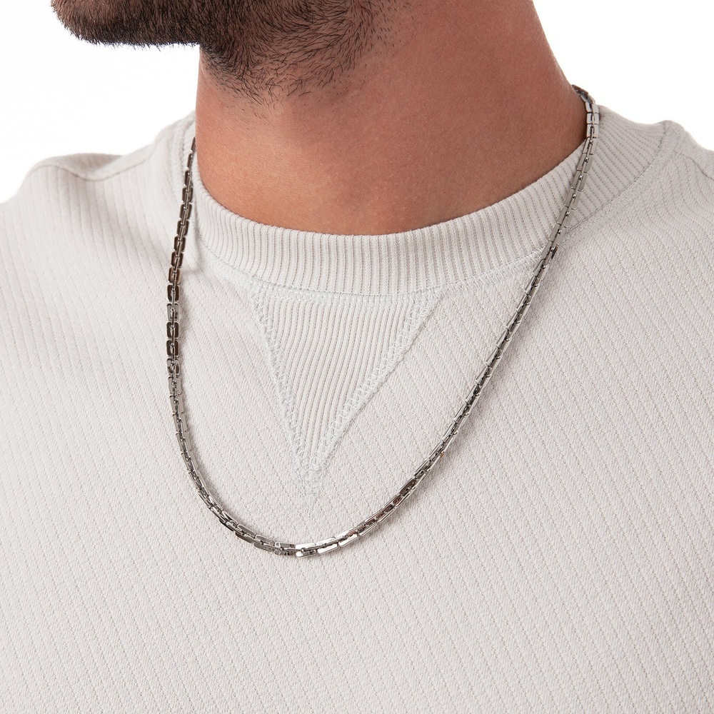 FAVS Chaînette Acier inoxydable collier