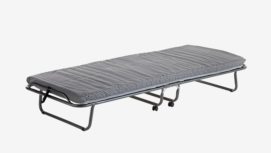 BAJLUM BAJLUM guest bed 80x190cm anthracite-gray