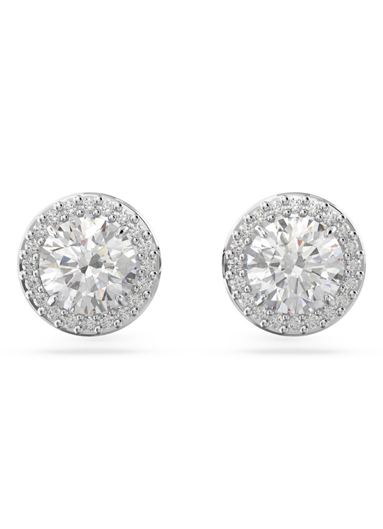 Swarovski Constella stud earrings with crystal