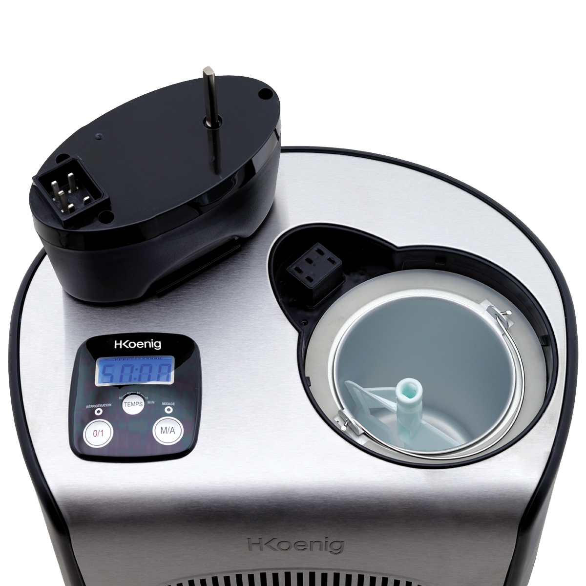 H.Koenig professionelle Eismaschine 1,5 L
