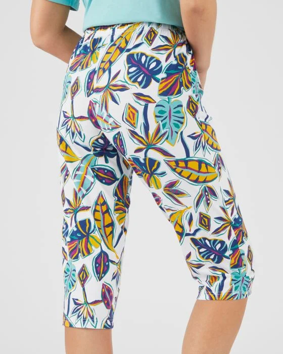 Pantacourt de pyjama pur coton peigné