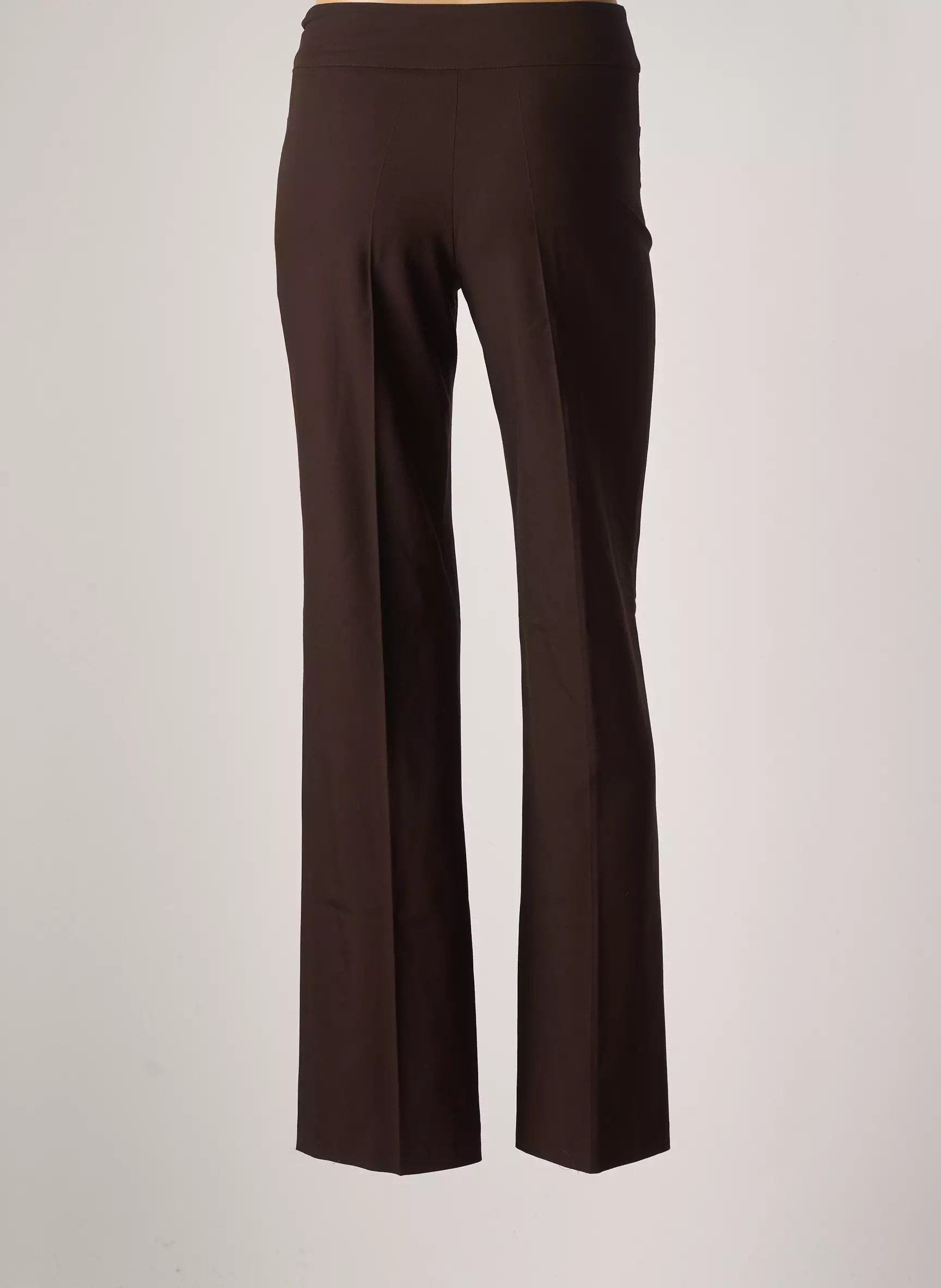 Nathalie Garcon Pantalons Droits Femme couleur marron