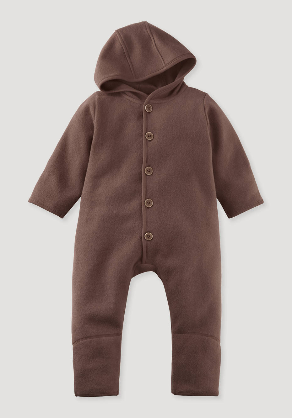 Softfleece-Overall aus reiner Bio-Baumwolle
