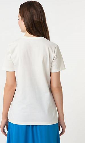 SOMWR T-Shirt T-Shirt With Slim Straw Print