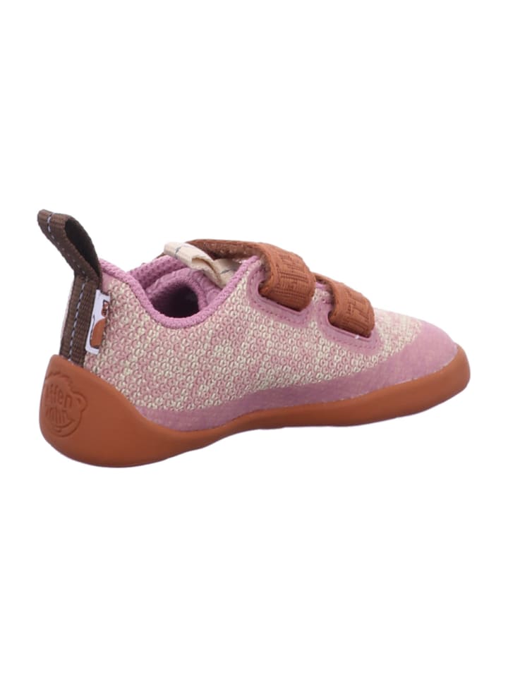 Affenzahn Jungen- Halbschuhe Halbschuh Knit Happy Katze in Beige günstig kaufen