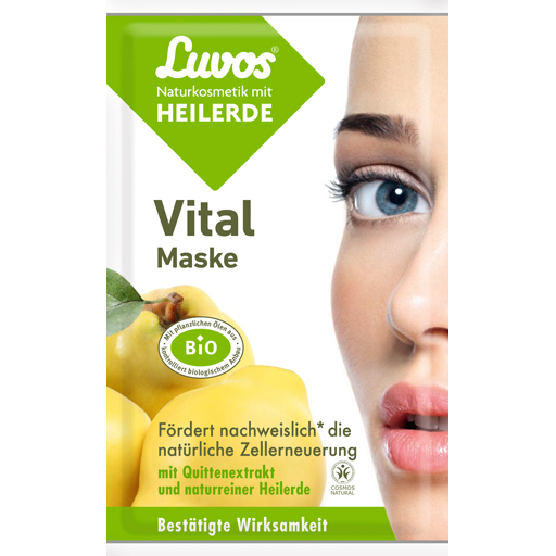 LUVOS Heilerde Vital Maske Naturkosmetik  2X7.5 ml  Gesichtsmaske