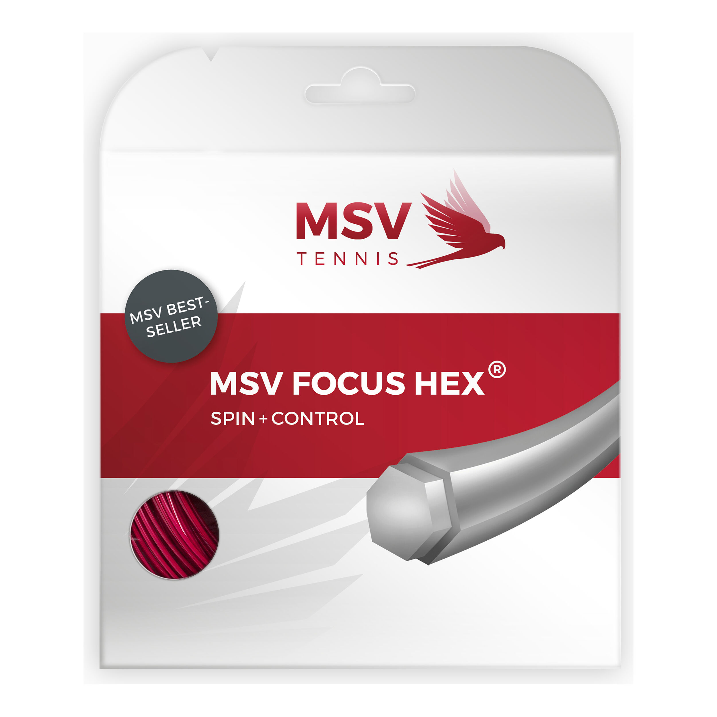 Focus-HEX Saitenset 12m - Rot