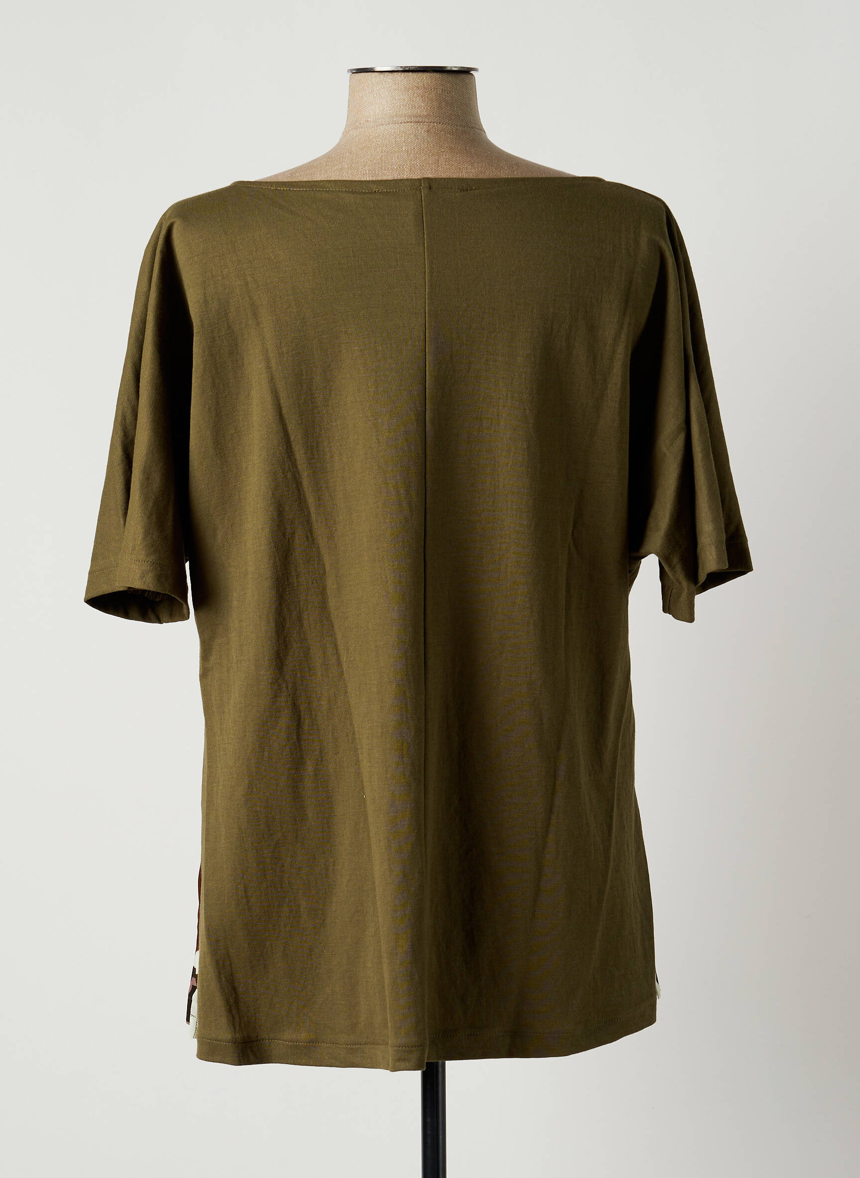 Franck Anna Tuniquemanchecourte Femme couleur vert