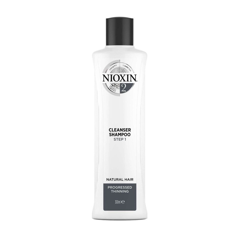 Nioxin NIOXIN System 2 Cleanser 300ml Shampoing pour cheveux très fins et naturels