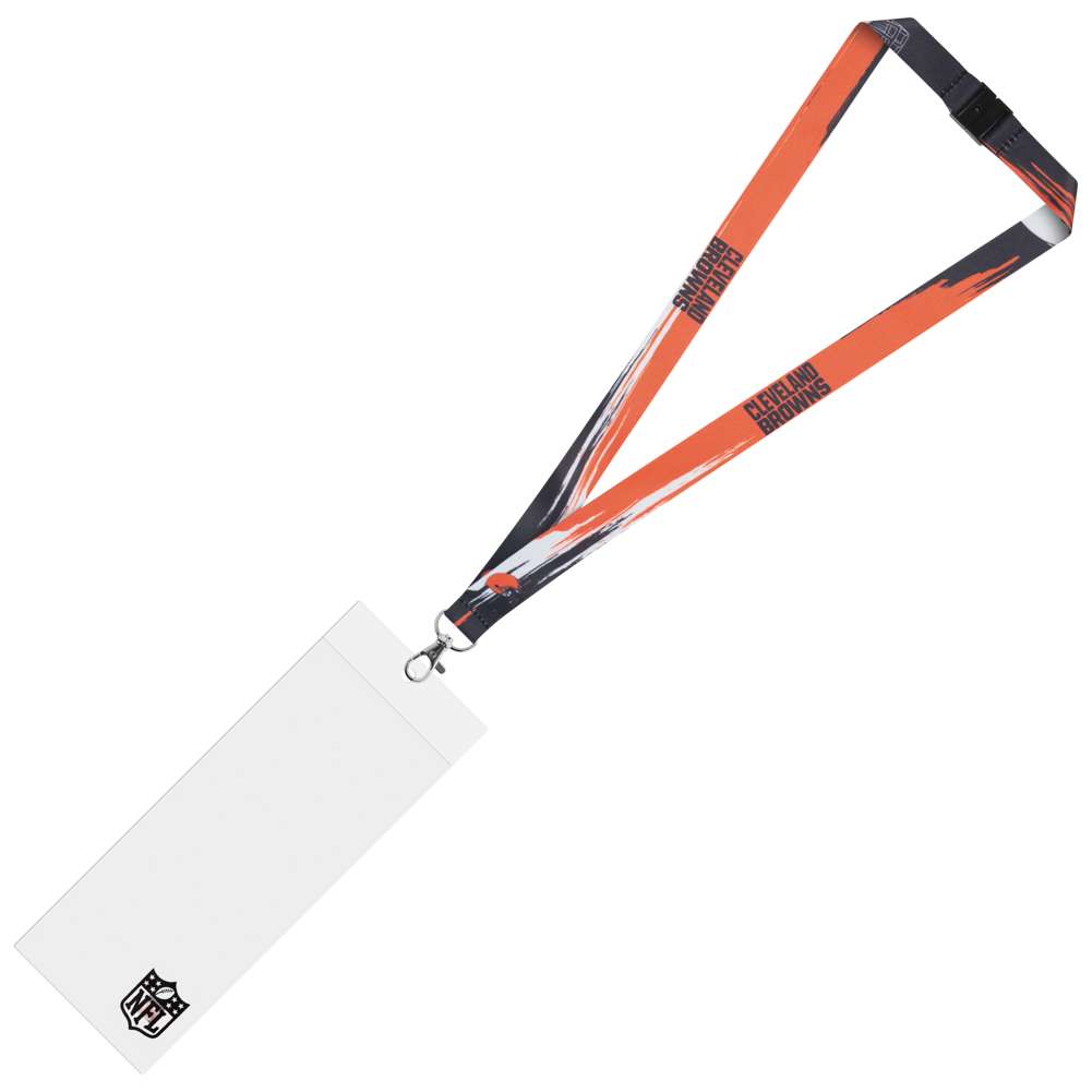 Cleveland Browns NFL Fan Schlüsselband mit Tickethülle LYNNFPAINTCL