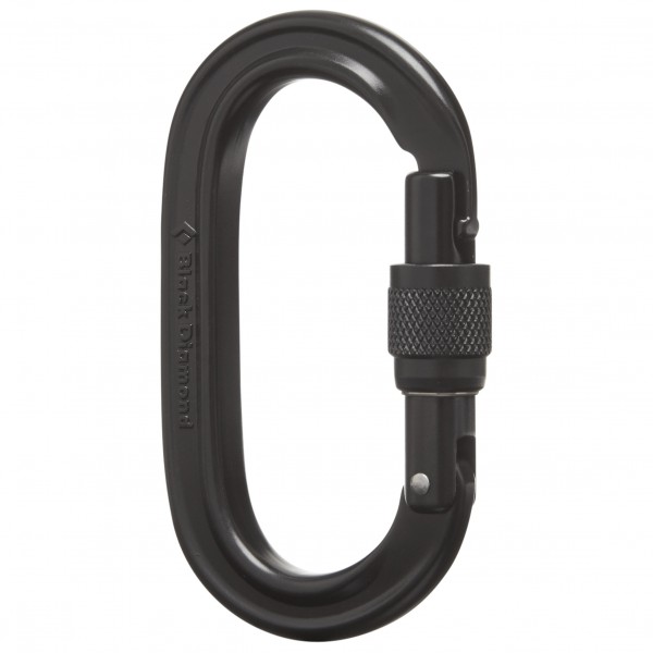 Black Diamond - Oval Locker Carabiner - Schraubkarabiner