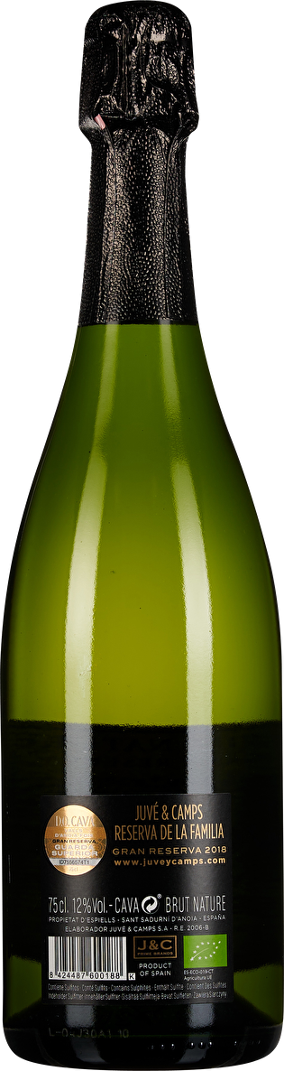 Juvé & Camps Cava Gran Reserva Brut Nature Reserva de la Familia 2018