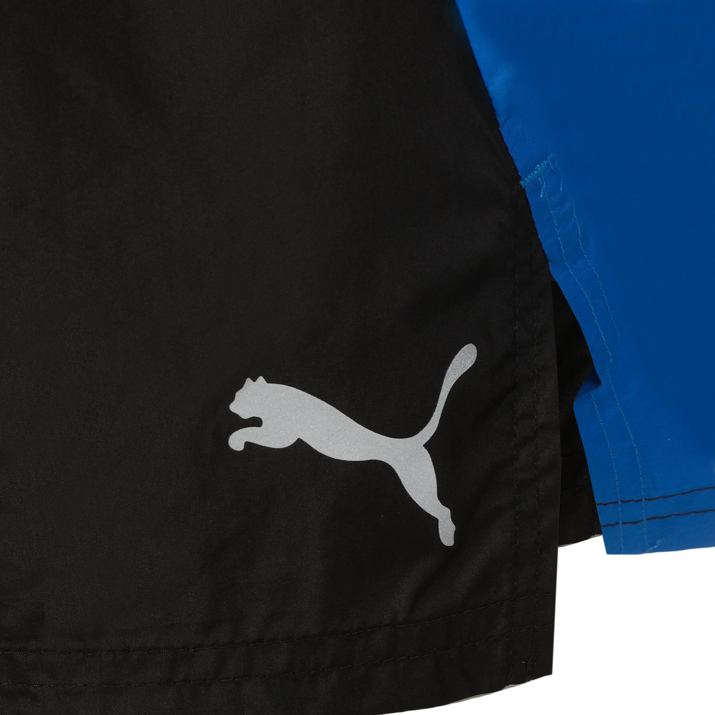 Run 5in Shorts Herren - Schwarz, Blau