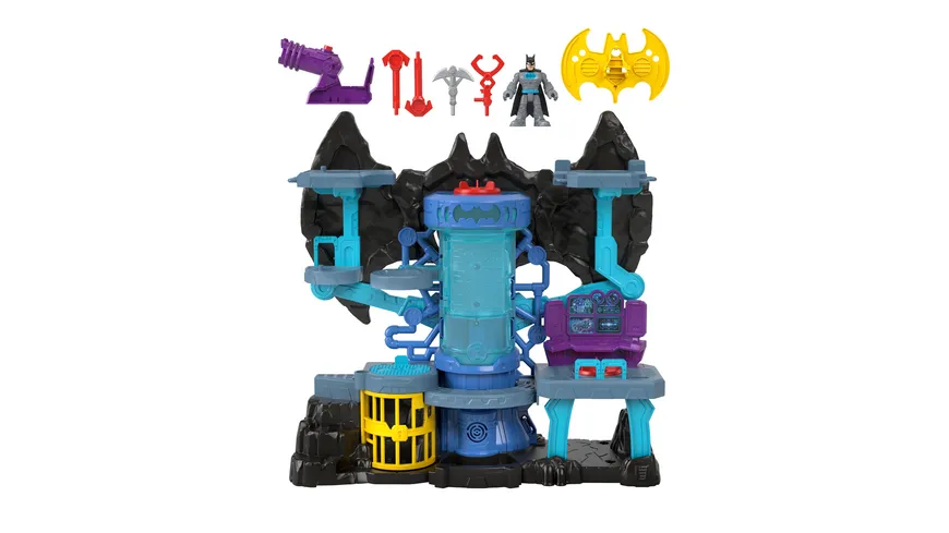 Imaginext DC Super Friends Bat-Tech Batcave Spielset inkl. Batman-Figur