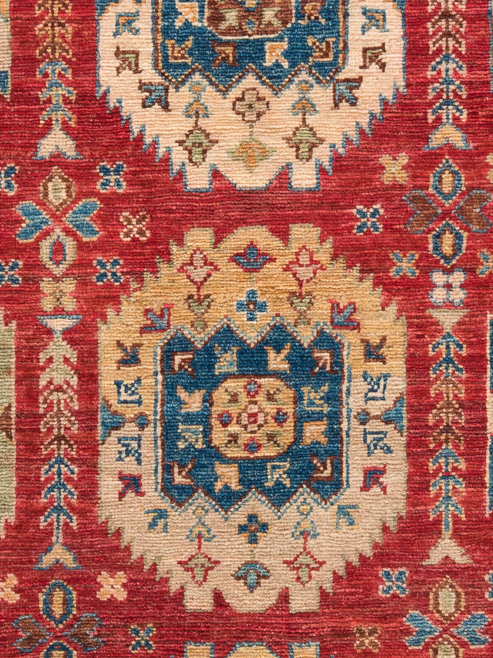 Kazak Ghazni ca. 155 x 198 cm, Unikat / Einzelstück
