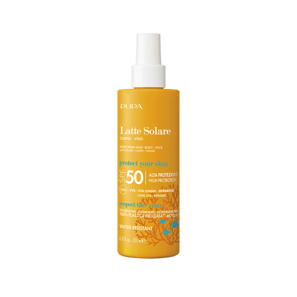 Pupa Milano LAIT SPRAY SOLARE MULTIFONCTION SPF 50 - 200 ML LAIT SOLAIRE POUR LE CORPS