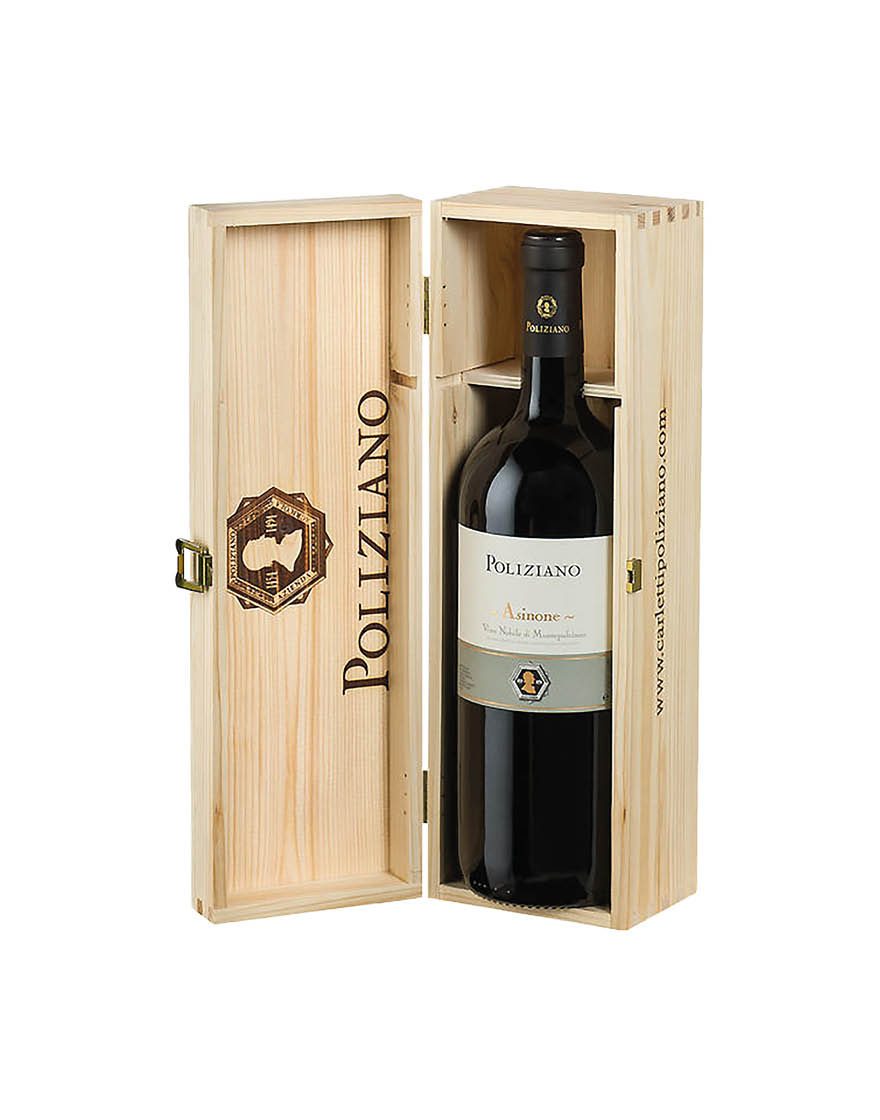 Nobile di Montepulciano DOCG Asinone 2020 Poliziano Magnum 1,5 ℓ, Caisse bois