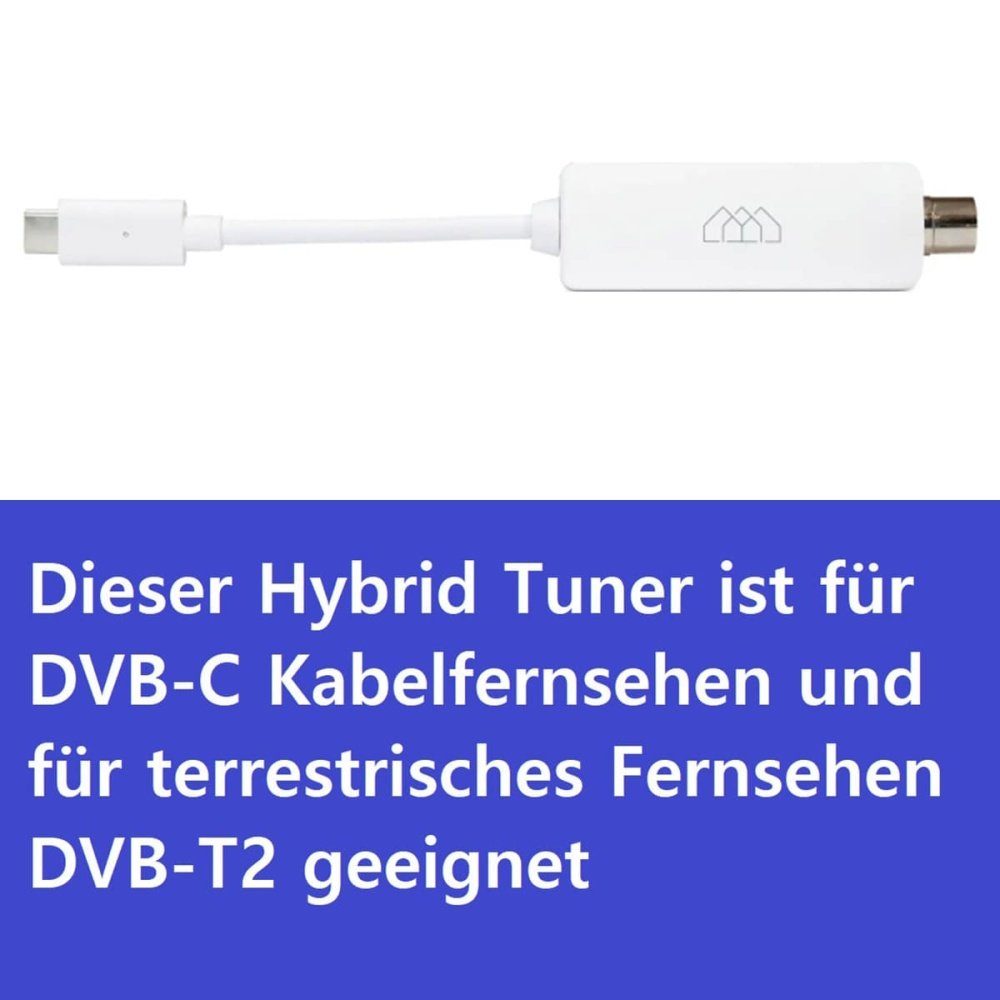 Homatics DVB-T2 Tuner Weiß Tuner