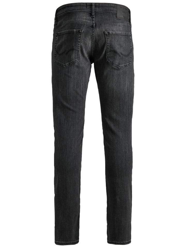 Jack & Jones Jeans GLENN Skinny Tapered JJI GLENN ORIGINAL AM in Schwarz-2 günstig kaufen W31/L34