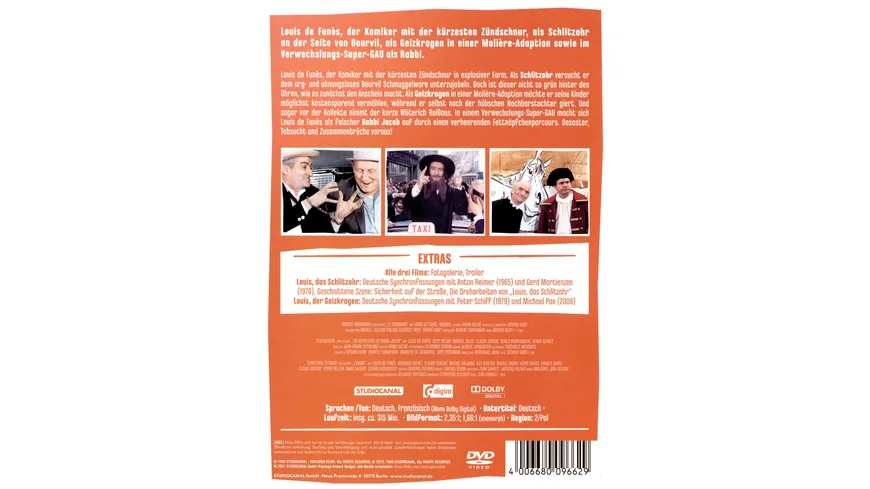 Louis de Funes Edition 2  [3 DVDs]