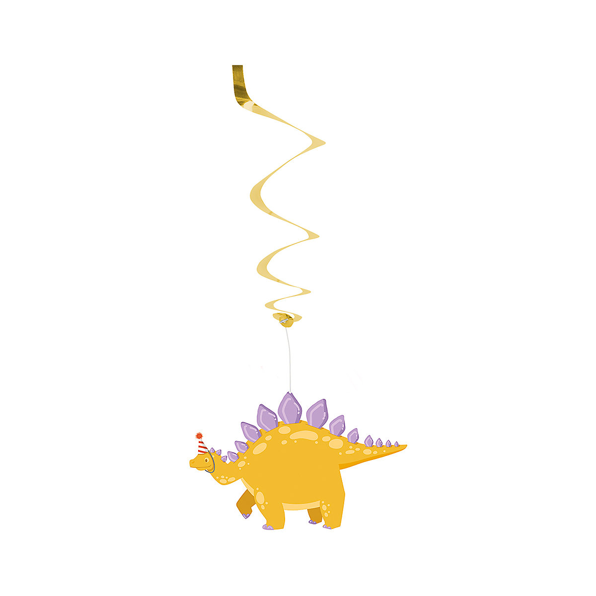 Deko-Spiralen Dino, 85 cm, 3 Stück