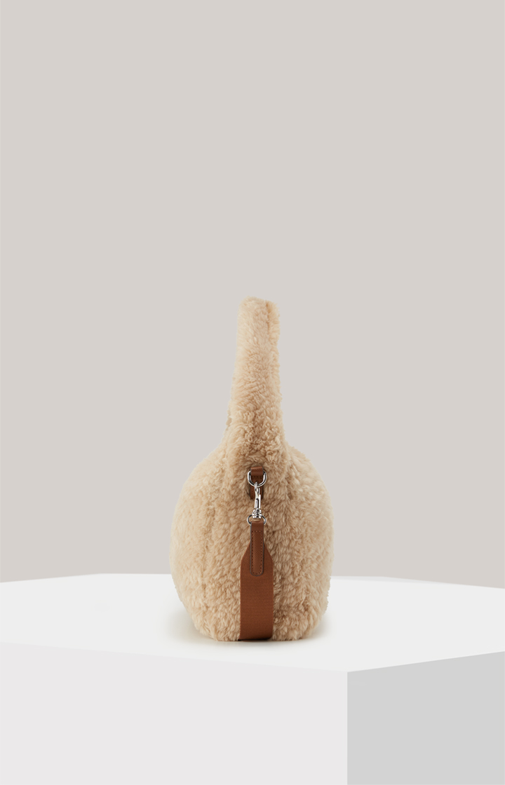 Hobo-Bag Soffice Vivianna in Beige