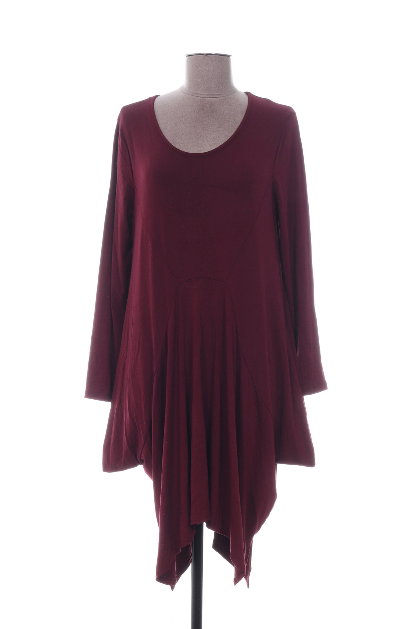 G Oze Tuniquemanchelongue Femme couleur rouge