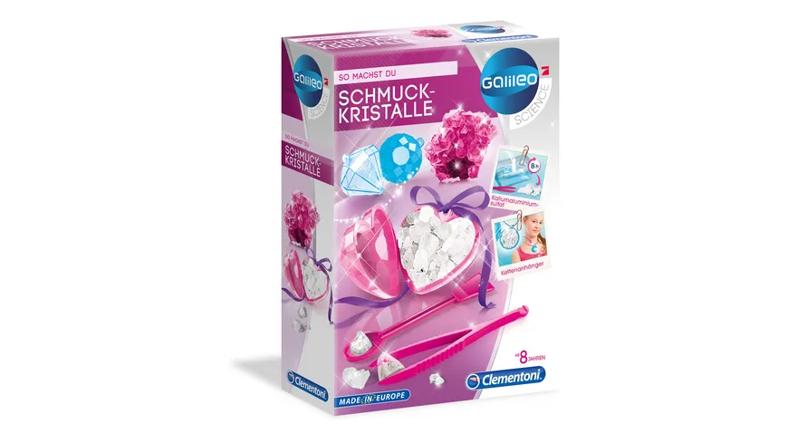 Clementoni - Galileo - Schmuckkristalle
