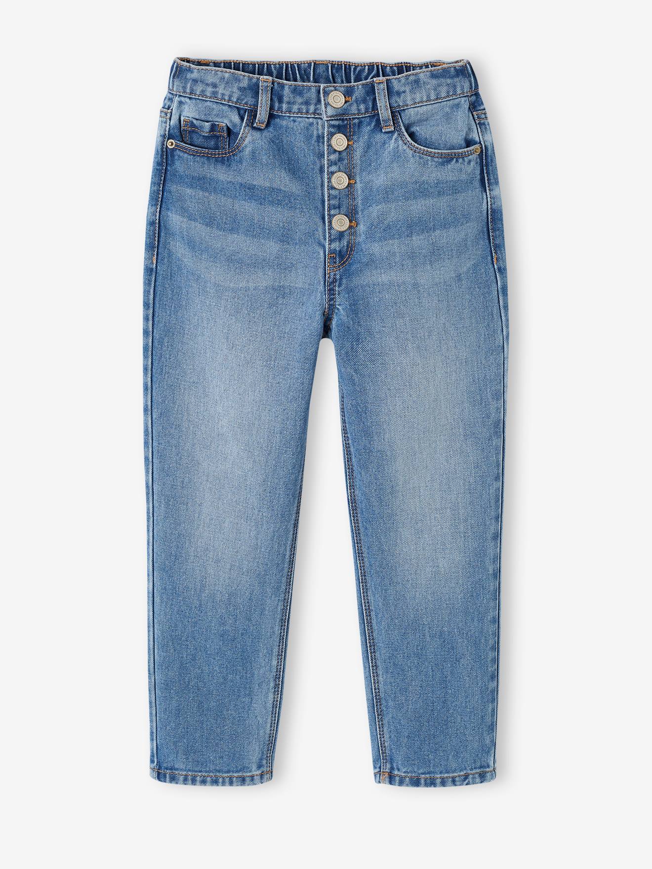 Jean Mom fit MorphologiK fille Tour de hanches LARGE stone